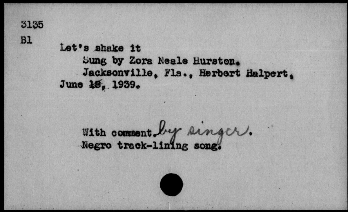 Let's Shake it! Immersing myself in #ZoraNealeHurston voice and singing, or 'embodied archive' as #DaphneBrooks brilliantly wrote about, in preparation for my paper for @HOTCUS annual conference next week! Mood: excited and motivated yet nervous as hell.