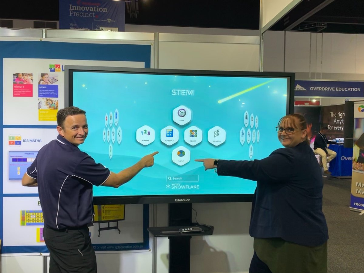 NUITEQChorus's tweet image. Snowflake was a hit among the #EduTECH 2019 visitors! #EdTech #MakingEducationFun cc @IG3EducationLtd