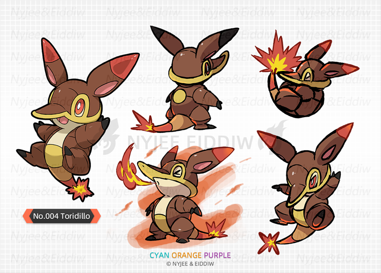 nyjee9's tweet photo. 004 Toridillo
It's my first fire starter, hope you like it~
More info:
https://t.co/Te9x4Og2NY

#fakemon #pokemon https://t.co/PzgNg8wJ4W