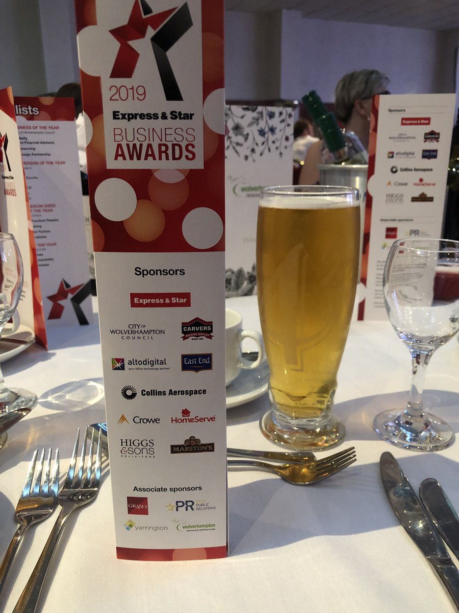 mjsections's tweet photo. Fantastic evening at the @ExpressandStar business awards. Disappointed not to have won but very honoured to be one of the 4 finalists. Thanks to everyone for a great evening and congratulations to A&amp;M EDM 👍🏻 #ESBA2019 https://t.co/1YrKVvRn8v