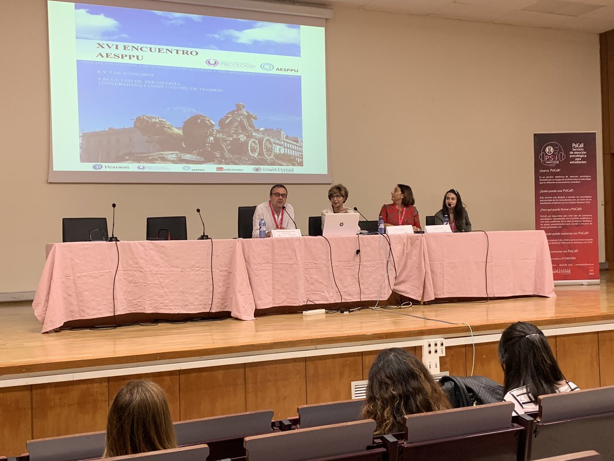 aesppu's tweet photo. Clausura XVI Encuentro AESPPU UCM https://t.co/O14vmnnMWl