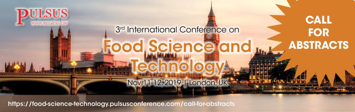 Nutra_2018's tweet photo. Explore latest researches and experimental findings at Food Science 2019 booked to be hung on Nov 11-12 in London, the UK highlighting the theme “ Nurturing the Food Science Network”

Conference website: https://t.co/OSWgHpSF0J https://t.co/iY53e4JJmI