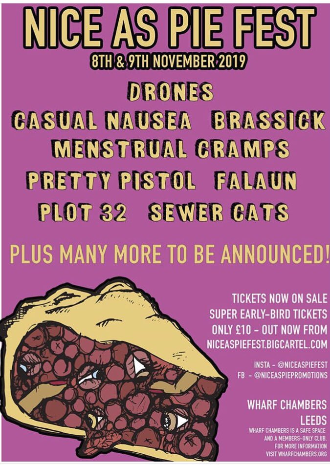 See ya there 👀⚡️ <a href="/DronesUK/">Drones</a> <a href="/M_cramps/">The Menstrual Cramps</a>
