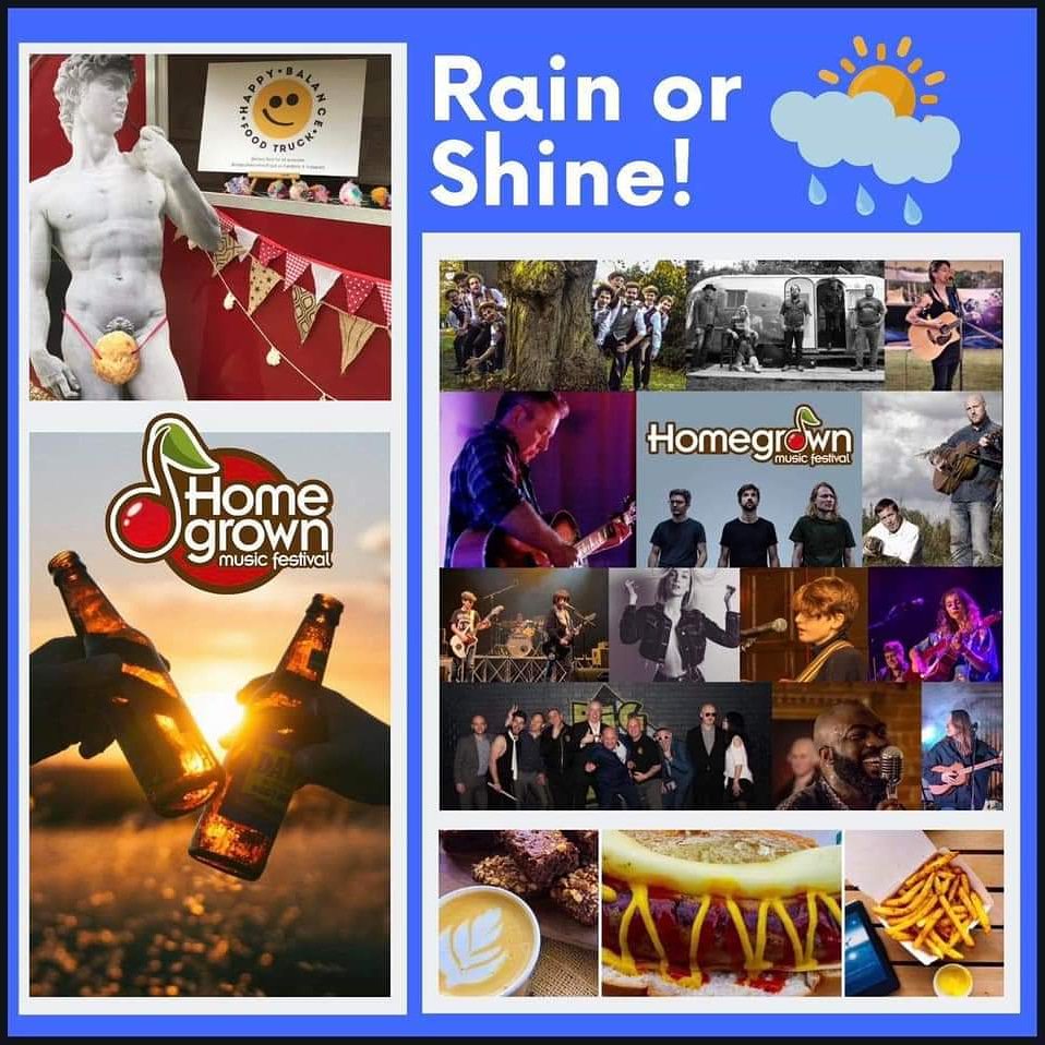 Come rain or shine, we’ve got you covered 😎 Brilliant local music, lots of food, and a great bar with real ales, cocktails and mocktails... we will see you tonight and tomorrow!! 🎪💥
.
.
.
#hgfestival #hgfest #homegrownfestival #barrow #suffolkfestival #suffolk #festivallife