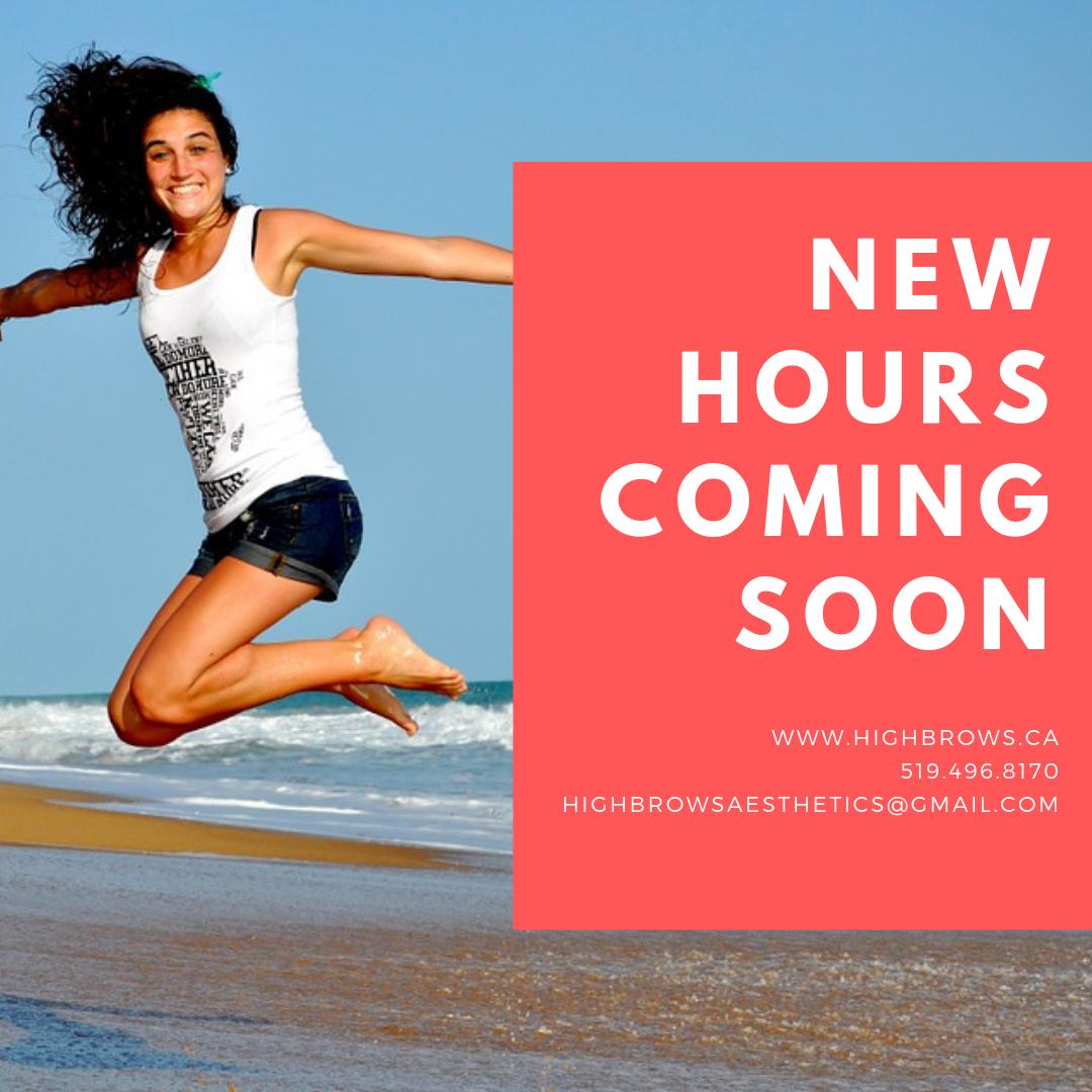 HighbrowsSpa's tweet image. 🌷NEW hours coming soon. Stay tuned!
.
Highbrows
519-496-8170
highbrowsaesthetics@gmail.com
.
#spa #beauty #aesthetics #you #beyou #manicure #pedicure #wax #shellac #lashes #tinting #brows #facial #electrolysis #dermaleraser #accessories #wrawesome