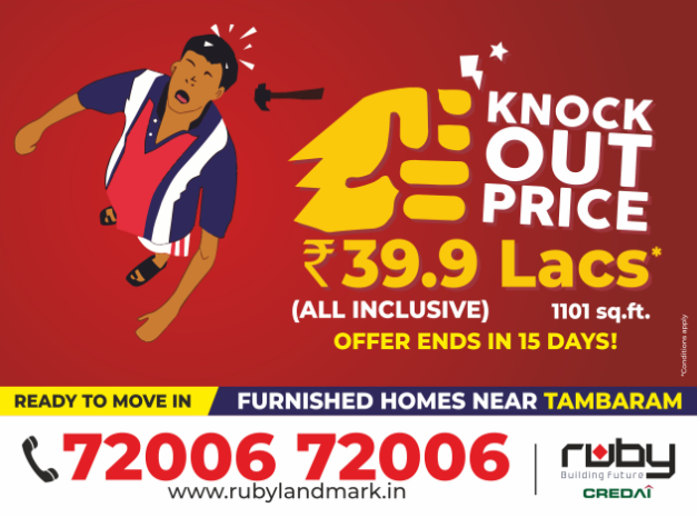 Ruby_Builders's tweet photo. Ready to move in

Destination "TAMBARAM"

Limited Period Offer

#readytomove #rubybuilders #ruby #investment #housing #newhome #homesale #properties #property #tambaram #furnishedhomes #rubylandmark #realestate https://t.co/fspEwitGnX