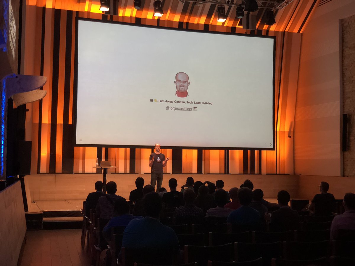 kotliners's tweet photo. . @arrow_kt-time! @JorgeCastilloPr takes the Main stage, talking about #ArrowFX, functional programming for the masses 🎯 https://t.co/jwA1tjwt3F