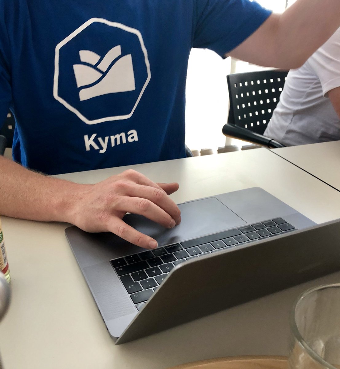 TKopatz's tweet photo. #spaceInvaders mit #lisp #racket, recap #KubeCon, #deepWork, #backlog, #china, #kyma #freibier: Einige Themen beim #openspace #communicode #LiveAndDev https://t.co/uJfreZaczH