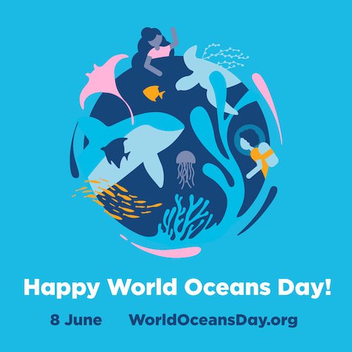 The ocean provides us with many resources and services including oxygen, climate regulation, food sources, medicine, and more. World Oceans Day also provides an opportunity to take personal and community action to conserve the ocean and its resources. #genderandoceans