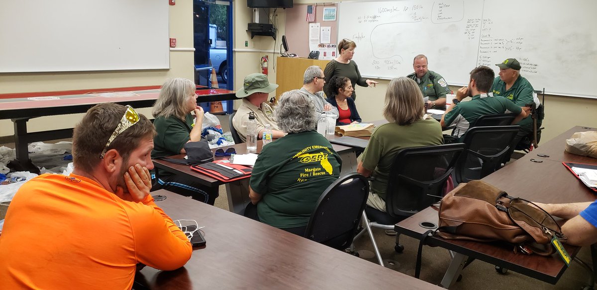 Margate_CERT's tweet photo. June 2019 Margate CERT Program Monthly Meeting https://t.co/cT4U1iDqI0