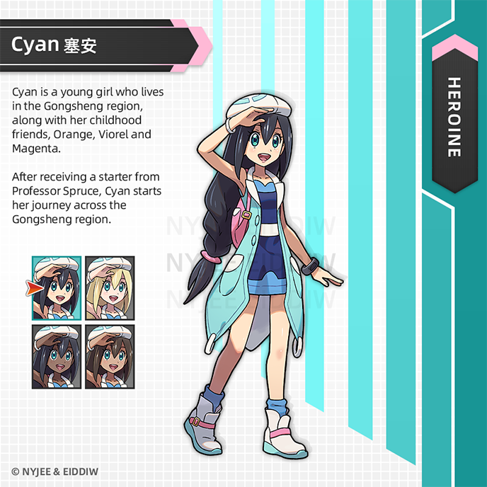 nyjee9's tweet photo. the Hero and Heroine

Name: Orange
Age: 14
More info:
https://t.co/ONmkC0JS2f

Name: Cyan
Age: 14
More info:
https://t.co/sXbWguUpG9

#fakemon #pokemon #trainer #ポケモン https://t.co/lFhhnb1AmE