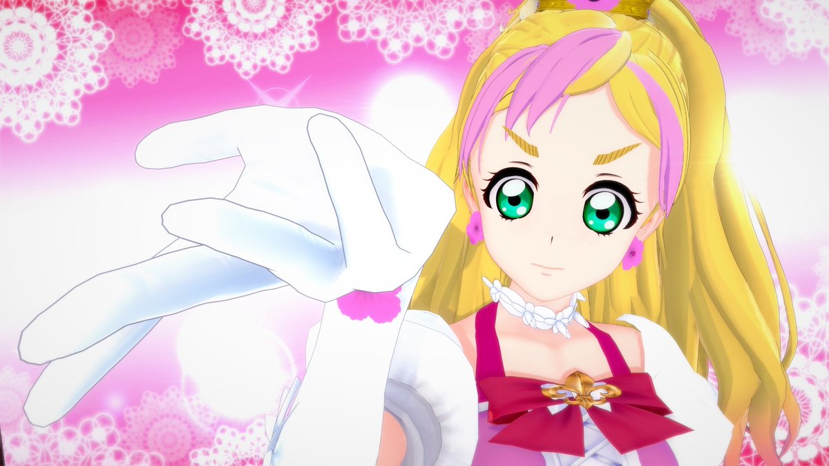 Kakutaros 結構前に作ったフローラさんです 最近のはあまり見てませんが プリンセスプリキュアの戦闘シーンは好きで結構見てました 花吹雪は公式ロダのvai様の桜の花びらをお借りしたシーンからお借りしました ややこしい コイカツ プリキュア