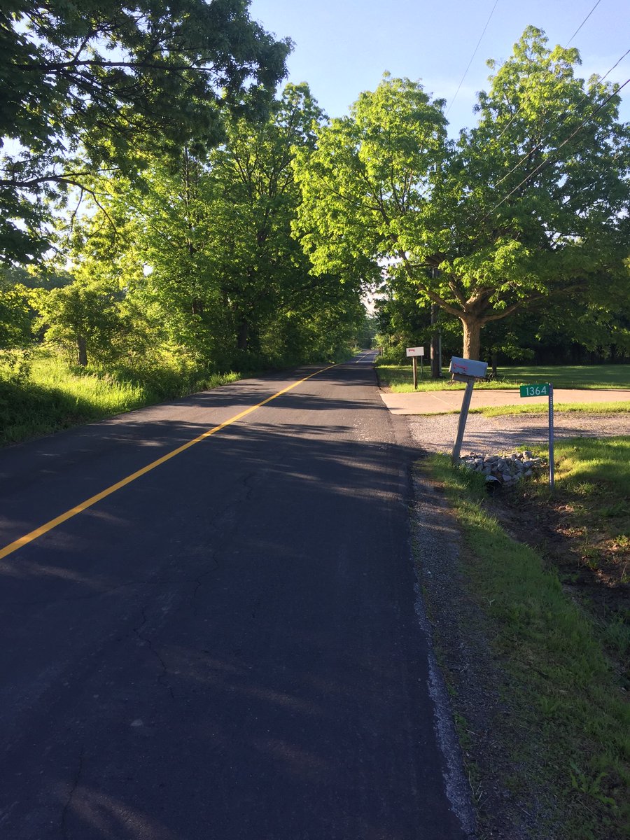 mj_chamberlain's tweet photo. Couldn’t ride yesterday so this morning I #RideForGreg on my ride to work. I’m so thankful for the incredible work of ⁦@EMcMahonBurl⁩ and ⁦@STRCycling⁩ he continues to inspire...see you at this year’s Greg’s Ride on September 22nd https://t.co/2Bn8dVrbHo