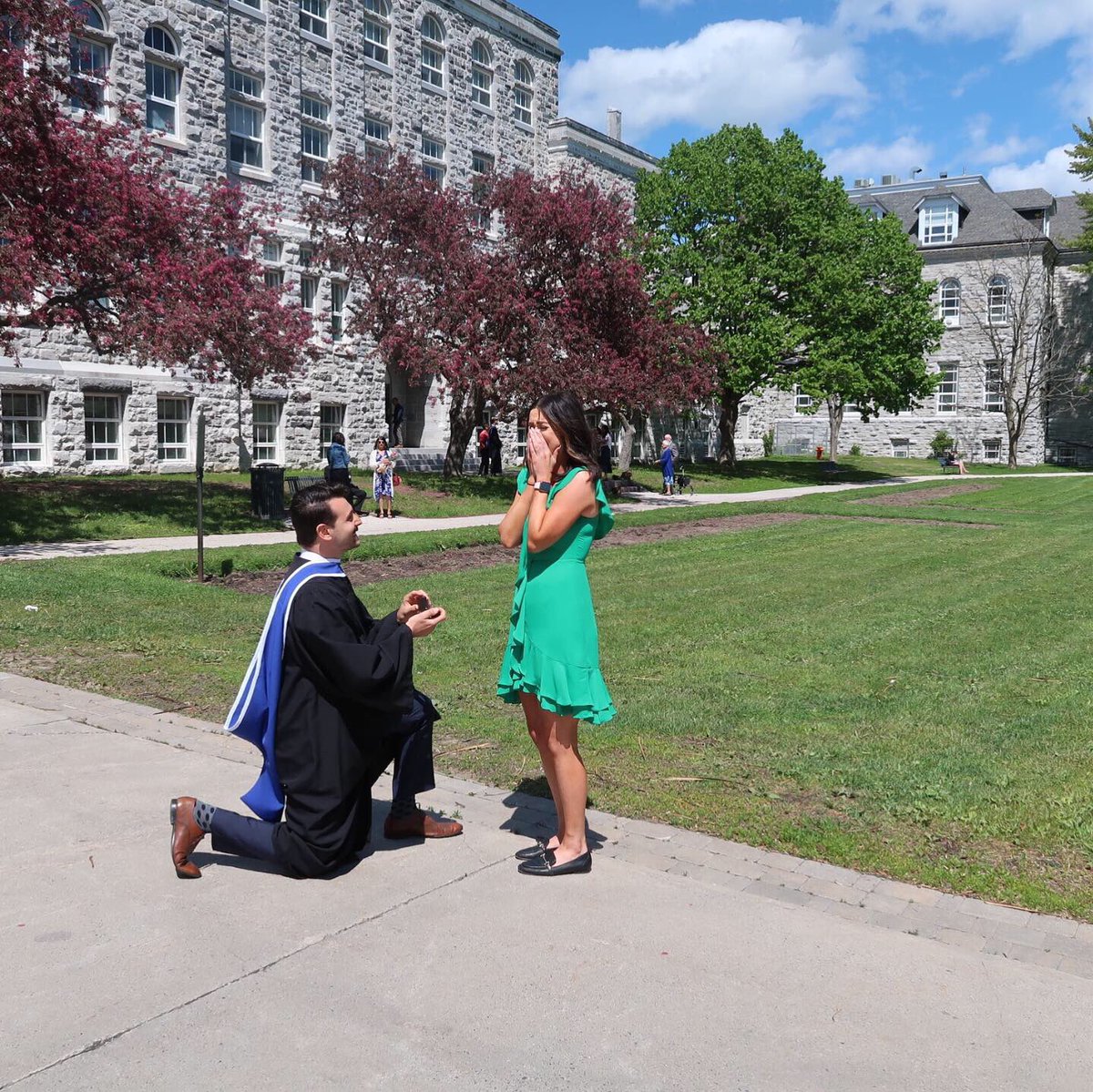 definitelysarap's tweet photo. I guess tweeting about a cute guy in your undergrad can lead to marriage. CUZ IM ENGAGED💍😭❤️ https://t.co/hNx3Lfc9nJ