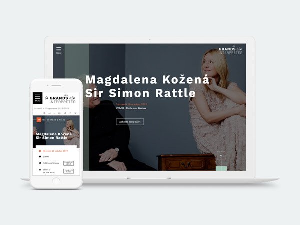 Com6interactive's tweet image. [  🚨 Nouvelle Création 🚨 ] 
Notre petit dernier ! Création d&apos;un tout nouveau site pour Les Grands Interprètes de Toulouse 👌 - Le site ➡️ bit.ly/2I1Zv5M @GdsInterpretes - #Website #WebsiteDesign