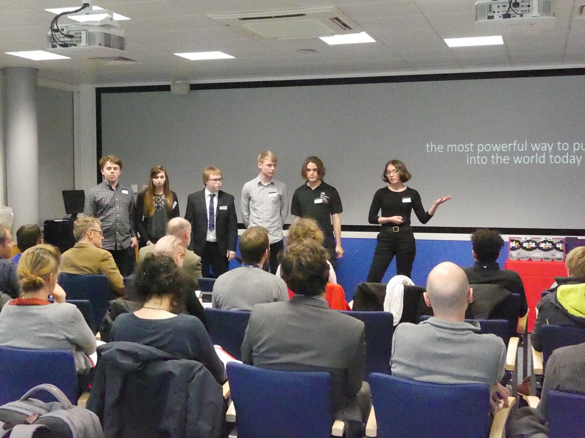 16 apprentices from the <a href="/UKAEAApprentice/">UKAEA Apprenticeship</a> scheme are on an exciting and unexpected journey on the fusion expo road. Read all about it: euro-fusion.org/news/2019/june… #scicomm #Fusion #energy @Katriya_Sabin <a href="/UKAEAofficial/">UK Atomic Energy Authority</a>