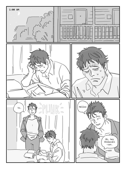 Shimazaki and Serizawa hang out 1/2 