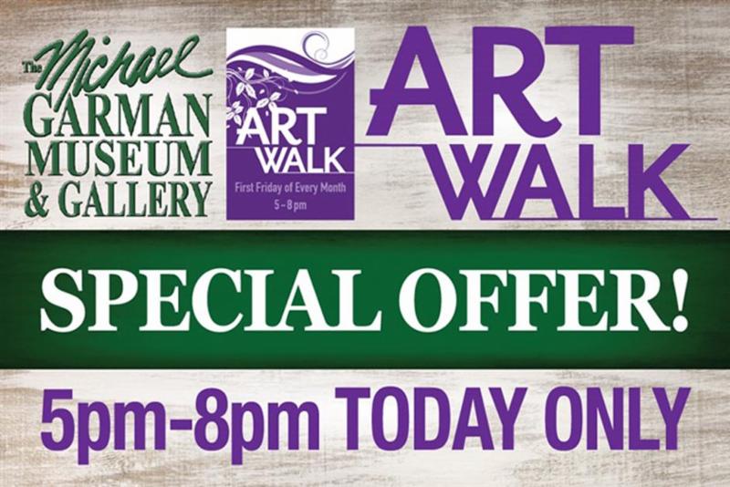 GarmanGallery's tweet photo. ArtWalk Special - Buy 1 Get 1 Free https://t.co/Qiy7jKKqYf https://t.co/SuJVOBtw6P