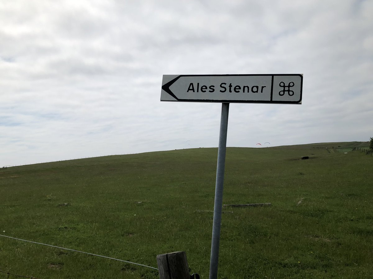 DiHeler's tweet photo. #AlesStenar 
Toller Ausblick auf die #Östersjön 
#Sverige https://t.co/8JwN6Ad9Ma