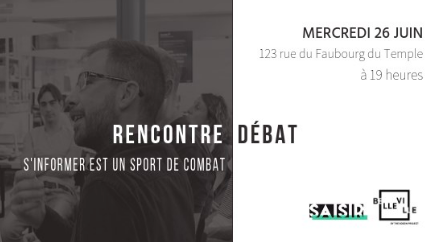 Saisir_org's tweet photo. #Algorithmes,  culture du clash, #infobésité, #fakenews :  une somme complètement inédite de phénomènes nous empêchent de nous informer sereinement 🤯

Le 26.06 à 19h on met les choses à plat lors d'une rencontre-débat : toutes les infos ici ! https://t.co/dRw3IOqINj https://t.co/RLkAfdHeTU