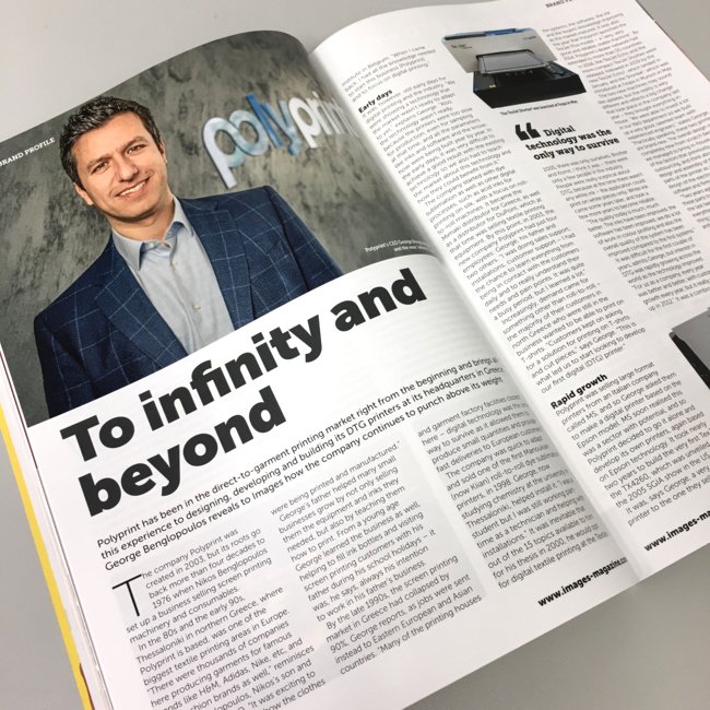 amaya_uk's tweet photo. Great write up in @ImagesMagUK this month from our trusted supplier @PolyprintDTG about the history of the company and why #Texjet Printers are a great choice for #DTGPrinting.
https://t.co/qb6hy5haG9 https://t.co/m3CA8ohCOl