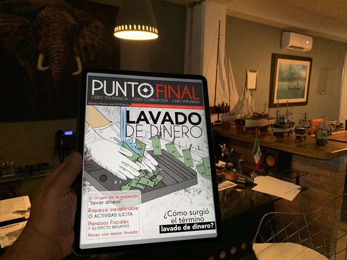 ArturoAbreu_'s tweet photo. Les presento la Revista “PUNTO FINAL”, Órgano de Difusión Digital de la @UIPETabasco Sea por la unión y pacificación de #México. Sea por el bien de #Tabasco. https://t.co/YTjB0Mz839