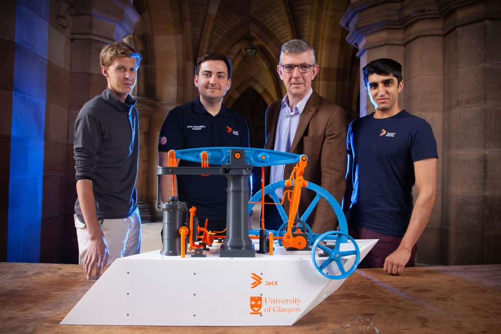 University of Glasgow students create 3D printed tribute to James Watt - bit.ly/2XAvAam - #3dprinting, <a href="/UofGlasgow/">University of Glasgow</a>, <a href="/JetX_Eng/">JetX Engineering</a>