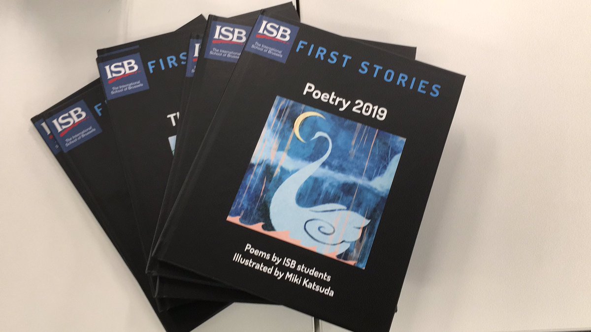 isbecceslibrary's tweet photo. The first copies of the 2019 First Stories publications arrived this week! We can’t wait to give our student authors their book at the ES assembly. #eslearns #isbecceslibrary https://t.co/2vnxnD1EYh