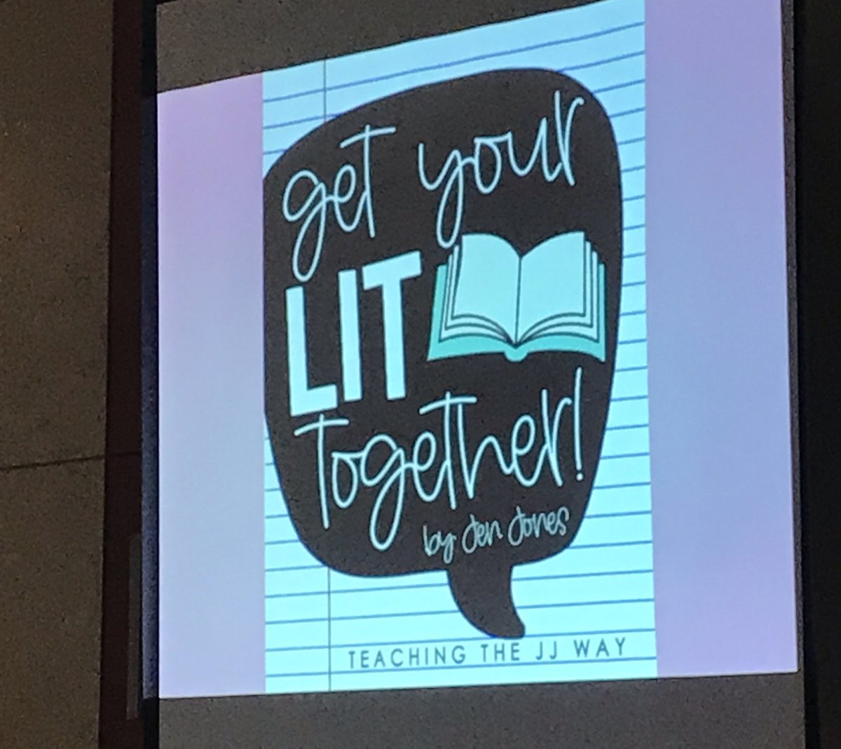 stacy_bigham's tweet photo. Yes, letβs....... #HelloEarlyLitCon https://t.co/0c4w7ASBft