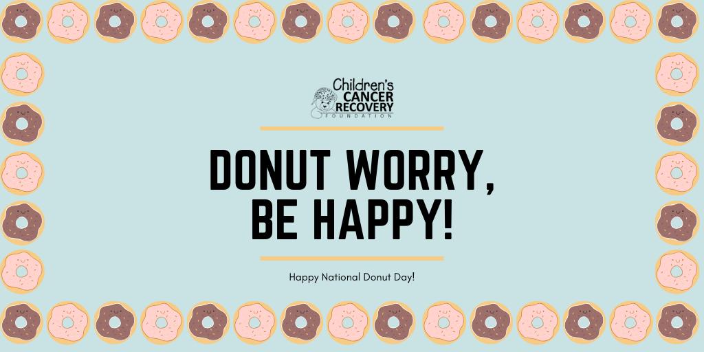 ChildrenCRF's tweet photo. spam us with 🍩 emojis!!! #NationalDonutDay #ccrf https://t.co/vcH8CbeTNa