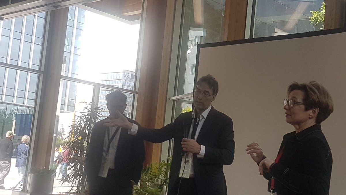 Interesting debate with <a href="/finhstamsterdam/">finhstamsterdam</a> stating that regulators are overreaching into privacy and <a href="/LeonardFranken/">Leonard Franken</a> saying that the blockchain community is failing to deliver alternatives for AML/KYC #BIC19