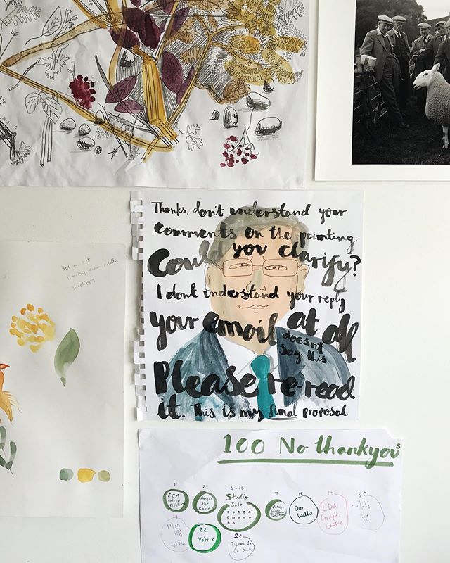 katiedraws's tweet photo. I keep these on #myworkwall to remind me that I won an email argument with a grumpy old man once.
It’s also there to remind me that I’ve only managed to collect 23 “no thank yous” since January. Inspired by @thetiffanyhan’s 100 rejection letters, I’ve s… https://t.co/hh0zO2y70J https://t.co/dfhKY9wr8t