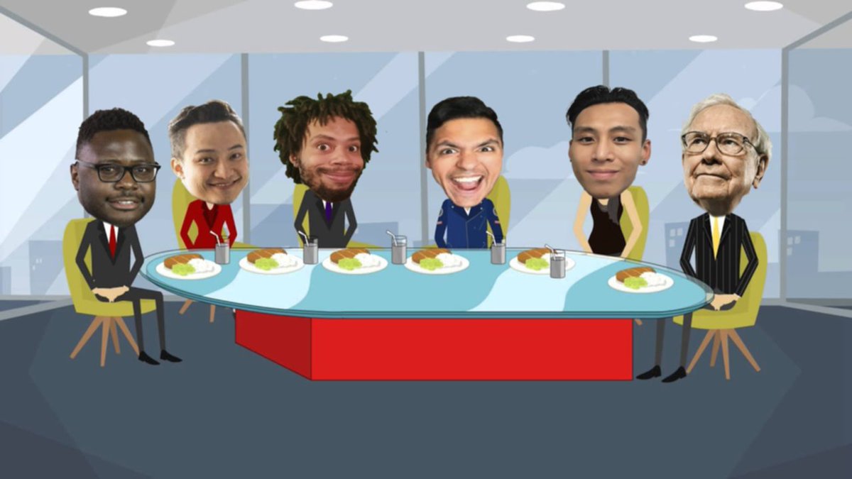 CryptoBull's tweet photo. This would be a decent lineup for the lunch date https://t.co/jqe0HfFAwI