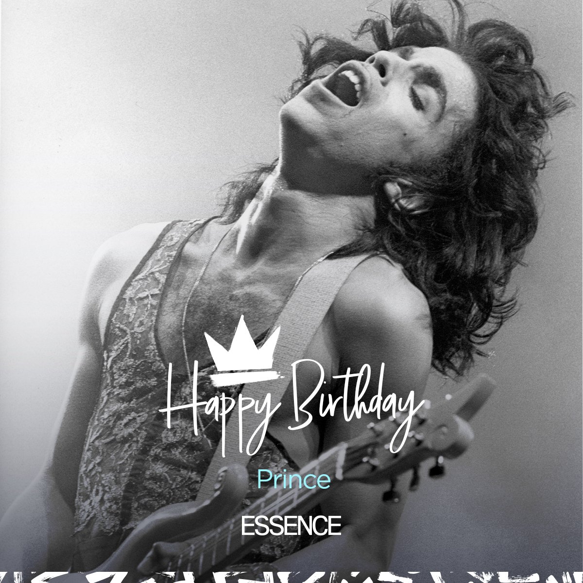 Essence's tweet photo. Today marks what would have been Prince's 61st birthday. May our Purple Highness forever rest in peace. 🙏🏾☔️ https://t.co/crwpTFVULj