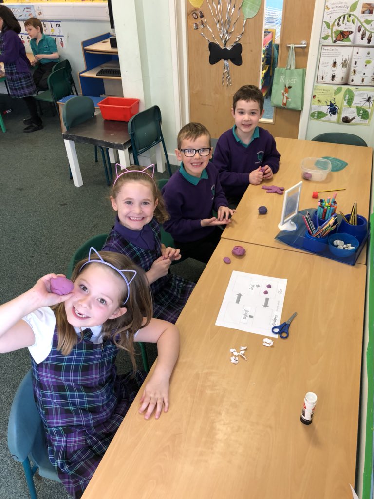 kps_MrsMont's tweet photo. Frog cycle 1/2
We have enjoyed working together in teams to learn about frog life cycles and make plasticine models of each stage 🐸 https://t.co/qsVltUcgY4