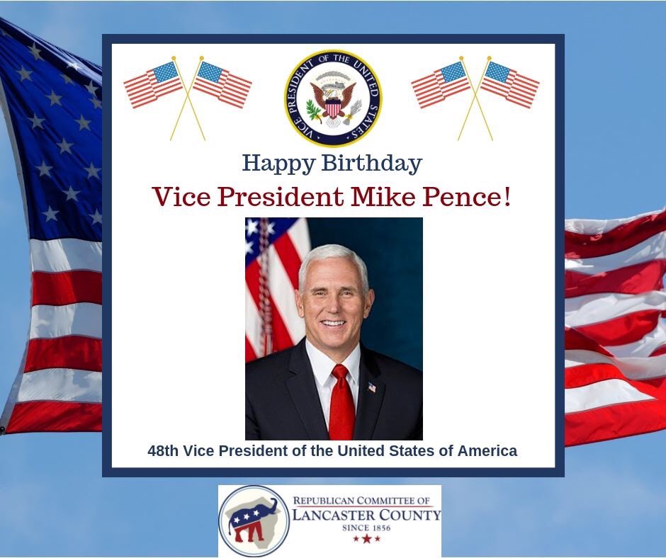 Happy Birthday Mike Pence! 