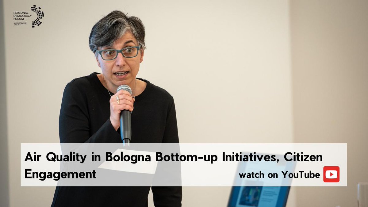 KodujdlaPolski's tweet photo. Watch now recordings from the 3. Festival of Civic Tech For Democracy at #PDFCEE19:
"Air Quality in Bologna. Bottom-up initiatives, Citizen engagement.” by Chiara Caranti
👉 https://t.co/B8e6vuA4Nu
#airquality #civicengagement #Bologna #airpollution #CivicTech https://t.co/3PY1YYCeBi