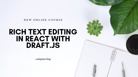 tumee's tweet photo. 🔥NEW COURSE: Rich text editing in React with Draft.js🔥
➡️ https://t.co/KnM9TZhnX1
My new course on Draft.js basics is finally live! Check out the blog post for more details!
#javascript #react #reactjs #draftjs #rte #webdev #webdevelopment #programming https://t.co/CXIY3YYBMb
