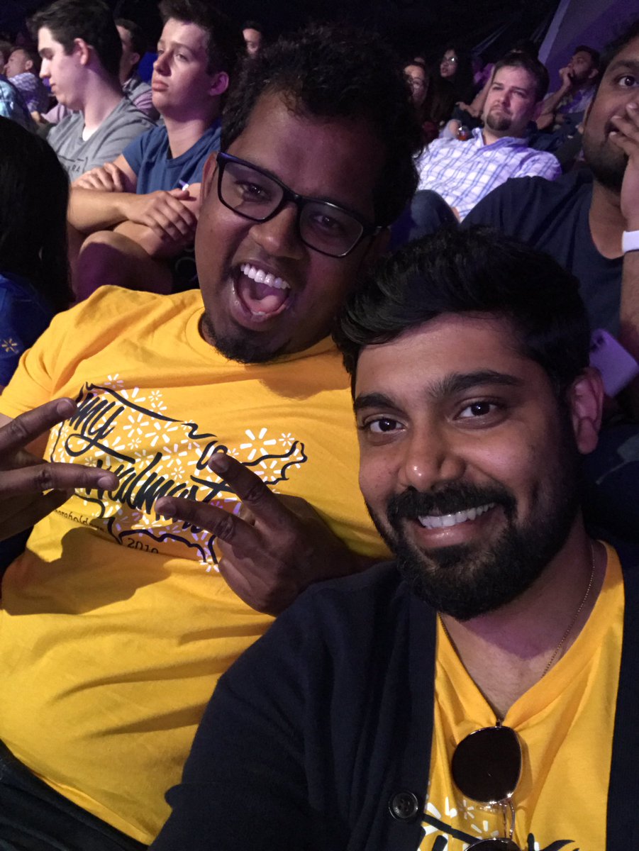 sujayannareddy's tweet photo. Great to be here again! #WalmartShares #Walmartshares2019 #FunFactFriday https://t.co/zJf85qQput