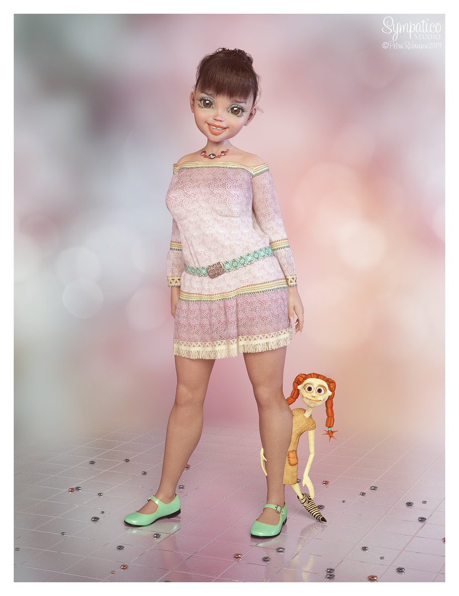 StudioSympatico's tweet photo. dForce P3D Ibiza Dress for G8F by P3Design
A lovely boho dress for G8F. The dress supports many Daz characters body shapes and can be used conforming as well as in dForce There are 4 texture options from which one can be adapted into any desired color.
https://t.co/sOIEwvT02w https://t.co/WNxhv0gu75
