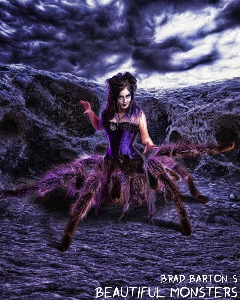 Frightography's tweet image. The Spider from Beautiful Monsters #beautifulmonsters #frightography #halloween #halloween365