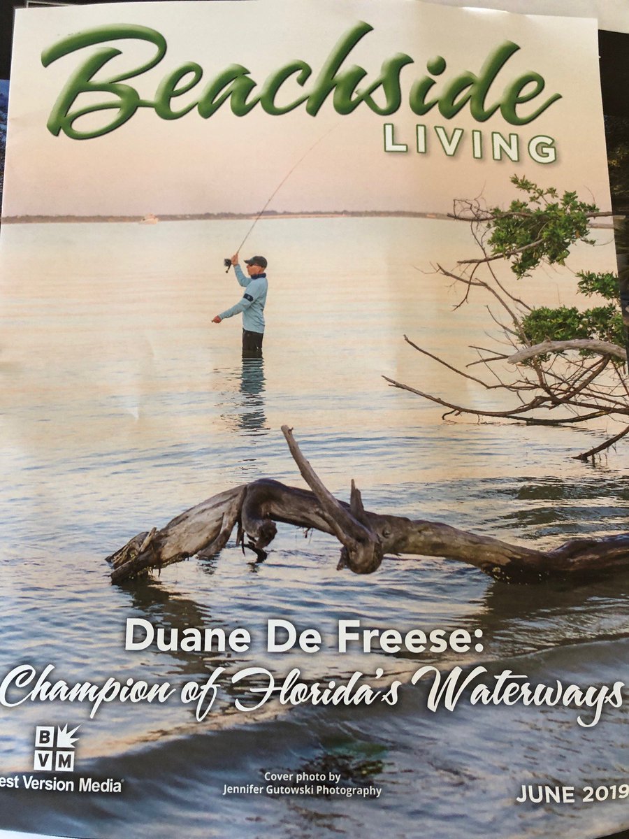 AlumniFLTech's tweet image. #FloridaTech alum Dr. Duane De Freese has dedicated his life to protecting Florida's waterways. Beachside Living's June issue has a wonderful feature on @ddocean. If you see this "ordinary guy who fell in love with the ocean" tell him how much #PantherPride he instills in us all.
