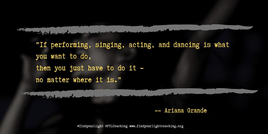 FYLCoaching's tweet photo. We believe in you at Find Your Light Coaching.

#performing #singing #dancing #acting #arianagrande @arianagrande #inspiration #inspire #motivate #motivation #dream #dreamer #hustler #hustle #quotes https://t.co/canOiaqJ8y