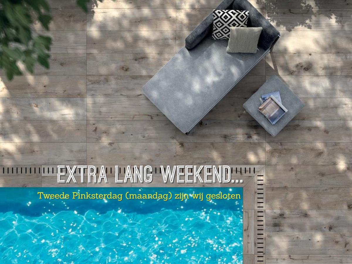 Wie is er toe aan een heerlijk lang weekend?😎 Maandag Tweede Pinksterdag zijn wij gesloten!
📸Madera Driftwood 30x120x2 Lichtbruin van <a href="/TuinVisie/">TuinVisie</a> bit.ly/2WqYCMZ