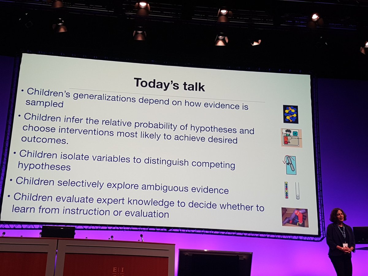 OidePrimarySTEM's tweet image. A fascinating keynote presentation from @MIT Laura Schulz on the Surprisingly Logical Minds of Babies.  #PSEC2019 Interesting considerations of the trade off between direct instruction versus exploration.