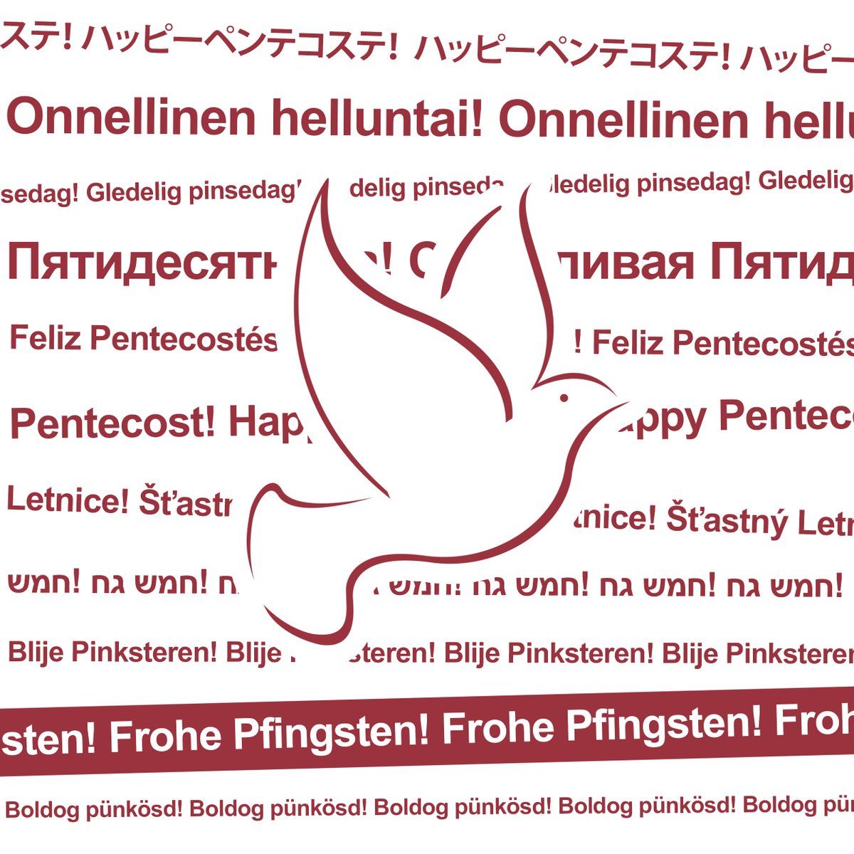 Erzbistum Bamberg على تويتر Und Es Erschienen Ihnen Zungen Wie Von Feuer Die Sich Verteilten Auf Jeden Von Ihnen Liess Sich Eine Nieder Und Alle Wurden Vom Heiligen Geist Erfullt Und Begannen