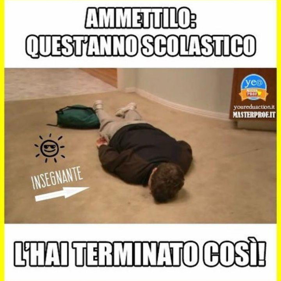 ChiamatemiProf's tweet photo. ULTIMO GIORNO!!!
Quanti di voi sono arrivati alla fine dell'anno così?
Siate sinceri nei commenti ;) 

#teacherlife #fineanno #maturità2019 #scuola #insegnanti #fiunescuola #estate https://t.co/L4rDqvh1hU