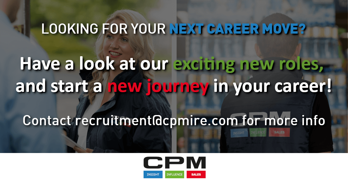 CPMIRE's tweet photo. Are you looking for a new and exciting challenge? Are you ready to make the next  step in your career? Check out our latest jobs at CPM and apply today: https://t.co/UzBeNQHerJ

#CPMIreland #CPMJobs #IrishJobs #JobsIreland #SalesJob https://t.co/1UXgxBKz54