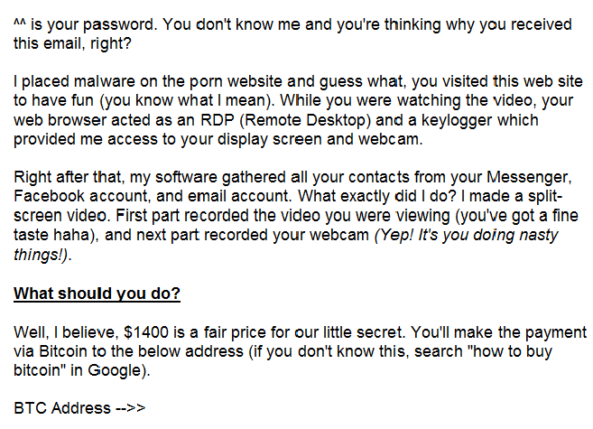 DocJustinS's tweet photo. @msftsecresponse getting extortion spammed using an old old password trolled from a large company hack by Anabel Stine <uwehaydonat@outlook.com>:   From: Anabel Stine <uwehaydonat@outlook.com> 
Sent: Friday, June 7, 2019 3:07 AM
Subject: justin : spud01 https://t.co/AxFJ1M4GK9