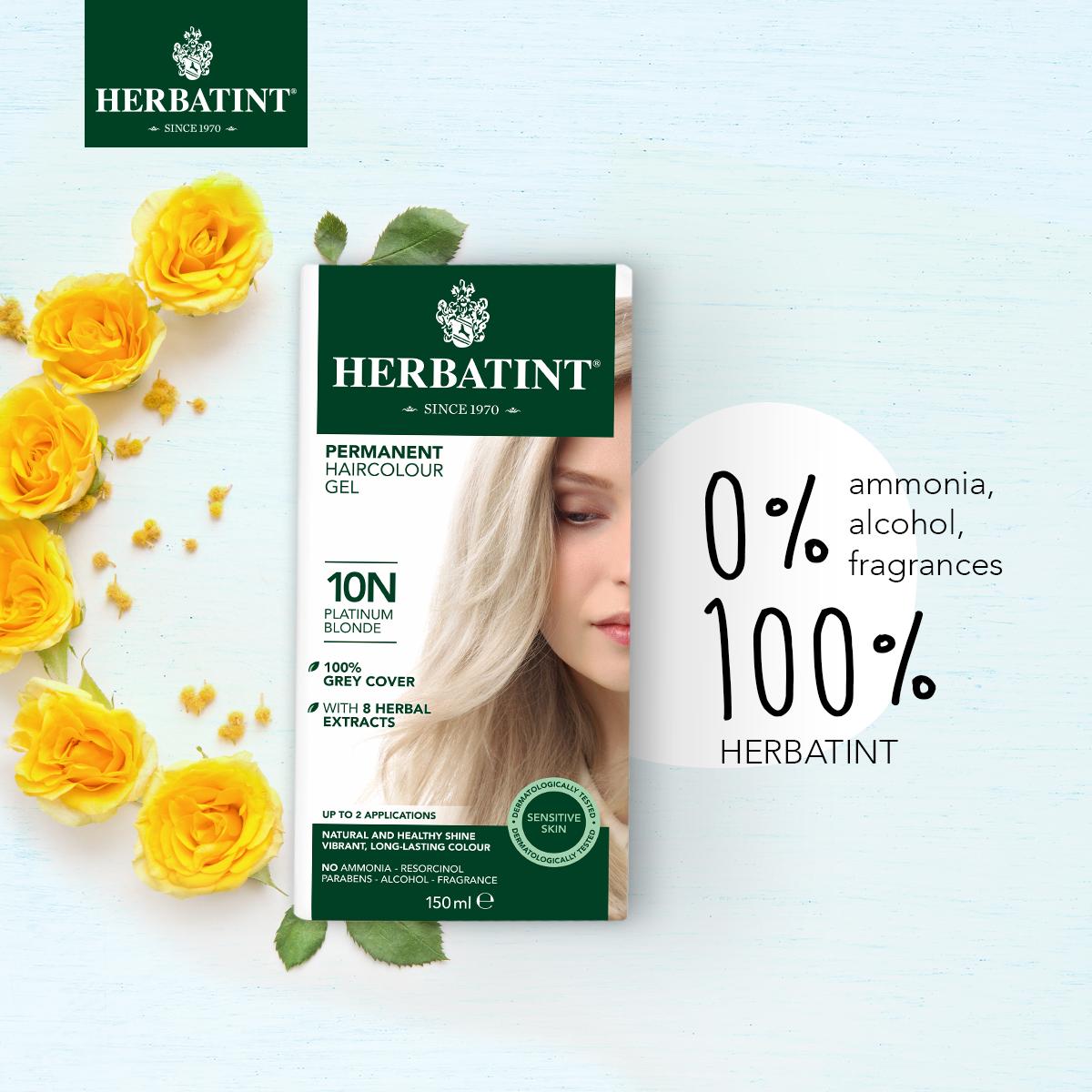 <a href="/HerbatintUK/">HerbatintUK</a> Permanent Hair Colour Gel, enriched with 8 organic herbal extracts, aims to be the most gentle choice for your hair when it comes to  permanent colour. Tested on sensitive skin.  No Ammonia, resorcinol, parabens, alcohol &amp;fragrances  herbatint.co.uk
